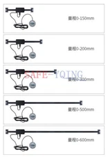 External Remote DRO Display Lathe Magnet Linear Scale 150/200/300/500/600/1000mm