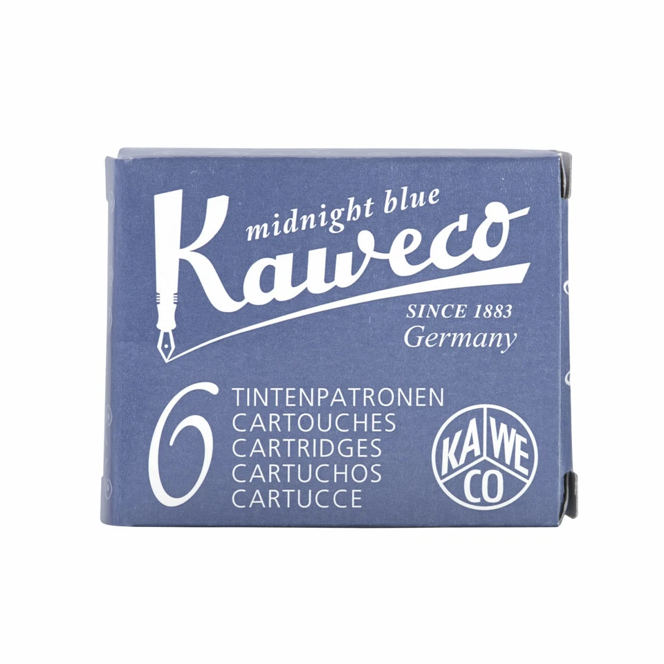 Kaweco Tintenpatronen midight blue 6-er