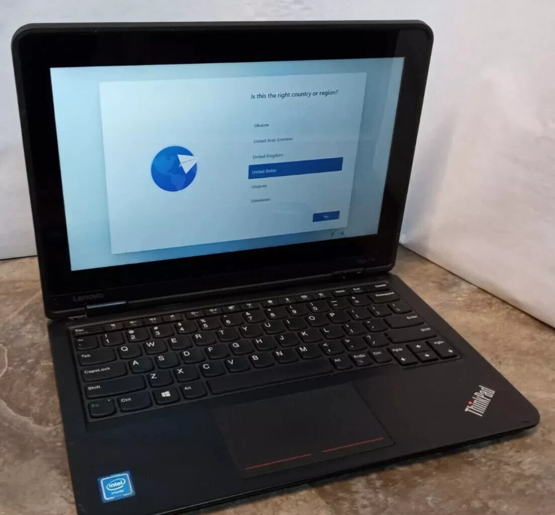Lenovo 4 GB RAM PC Laptops & Netbooks 128 GB SSD Capacity for sale