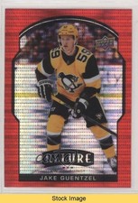 2020-21 Upper Deck Allure Red Rainbow Jake Guentzel #3 READ 8tn