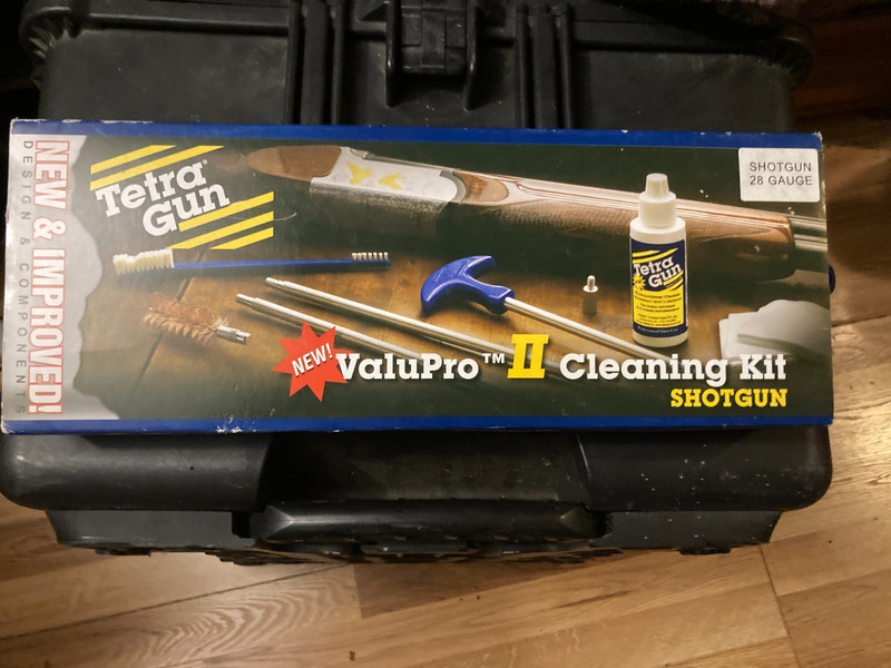 Tetra Gun ValuPro III Shotgun Cleaning Kit 28 Ga in Hard Plastic Container