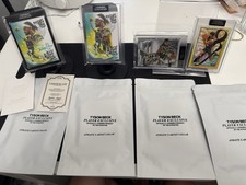 Tyson Beck x Patty Mills Player Exclusive Signed With COA (4 Card Lot, 1 Signed)