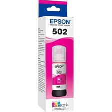 EPSON GENUINE Ink Bottle 502 T502220-S Magenta For ET-2700 ET-2750 ET-2760 NEW