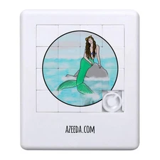 'Mermaid Motif' Sliding Puzzle (PZ00015464)