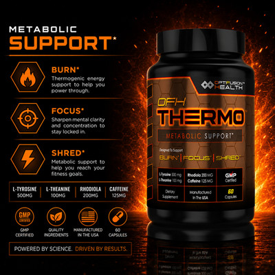 OFH Thermo Metabolic Support | Energy + Focus | Thermogenic Formula
