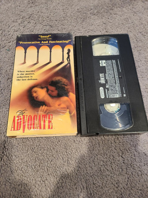 The Advocate 1993 VHS Colin Firth, Donald Pleasence, Amina Annabi Erotic Thrille