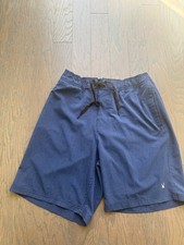 Spyder Men's Swim Shorts Size Large Blue Quick Dry w/Pockets