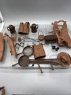 Marx Johnny West Accessories Set Brands Cups Pans Hat Spurs Chaps
