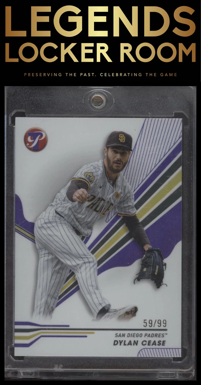 2024 Topps Pristine #49 Dylan Cease Pristine Purple Refractors #/99