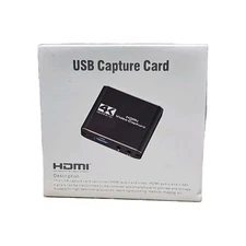 4K Audio Video USB Capture Card HDMI Video Capture Device ULTRA HD Recording USB