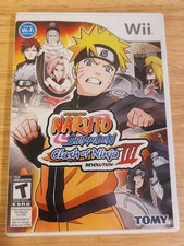 Naruto Shippuden Clash Ninja Revolution III Nintendo Wii 2009 Complete W/ Manual