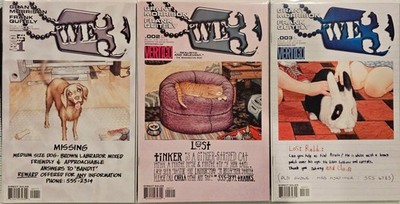 WE3 #1-3 NM complete series - Grant Morrison/Frank Quitley