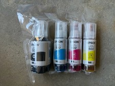 Epson 522 Ink Bottles 4 Pack Genuine for ET-2720 ET-2800 ET-2803 ET-4700 ET-4800