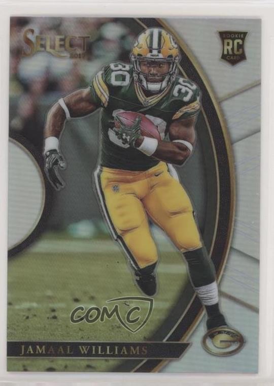 2017 Panini Select Concourse Silver Prizm Jamaal Williams #40 Rookie RC