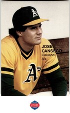 1988 Baseball's Best Photos (unlicensed) #3 Jose Canseco(Box 35-11)