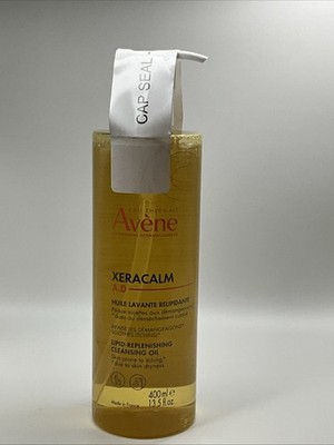 NEW Avene XeraCalm A.D Lipid-Replenishing Cleansing Oil 13.5oz 400mL EXP 09/2027