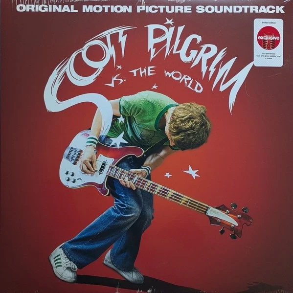 Scott Pilgrim vs the World OST (15th Anniv Blue Splatter Vinyl LP) NEW/SEALED - Image 2 of 4