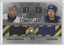 2011-12 ITG Enforcers Combatants Black Donald Brashear Colton Orr #C-19 1x1