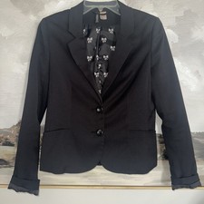 H M Women s Black Blazer Size 8