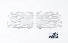 Putco 89108 Flaming Stainless Steel Grille Overlay for Silverado / Tahoe