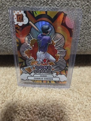 2025 Donruss #8 Charlie Condon Bomb Squad Holo #/199 TT15