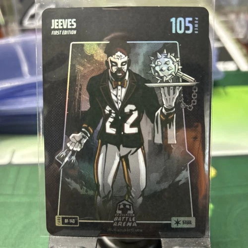 Bo Jackson Battle Arena Battlefoil Steel Jeeves #BF-140 Jimmy Butler Alpha