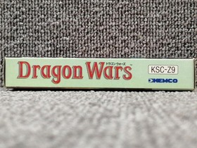 KEMCO Famicom Soft Dragon Wars Used