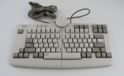 IBM by Lexmark Model M15 (13H6689) Select-Ease Split Ergonomic Keyboard Used