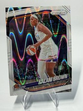 2025 Panini Prizm WNBA Kalani Brown #55 White Seismic