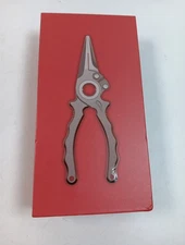 DANCO Premio 5.5in Titanium Pliers with Leather Sheath