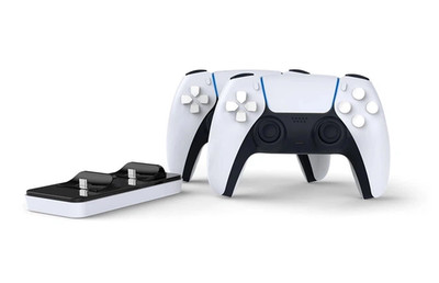 DOBE Dual Ladestation für PS5 Controller - DualSense Charging Dock 