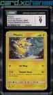 2017 Pokemon BSP SM98 Pikachu Sidekick Collection CGC 9 Mint