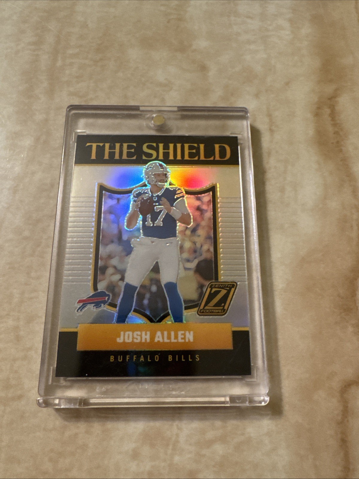 2024 Panini Zenith Josh Allen - The Shield - Case Hit - SSP - #15 Buffalo Bills