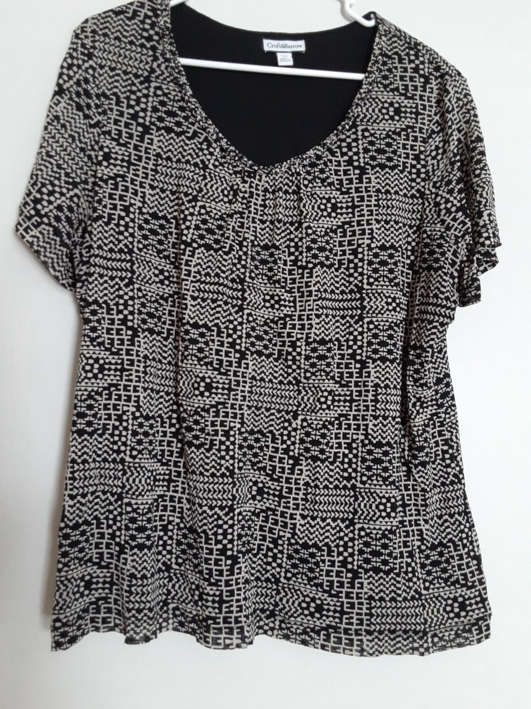 Croft & Barrow Top Size 2x