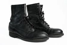 Addison Shoe Co 1990 Vintage Men’s 9.5 Steel Toe Military Combat Boots 72882 NEW