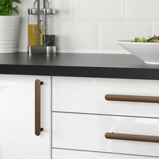 Pack De 2 Tiradores Negros IKEA Yster – Para Cajones Y Gabinetes – Hardware 601.772.13 – Estilo Contemporáneo
