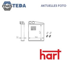 608 008 WÄRMETAUSCHER INNENRAUMHEIZUNG HART FÜR NISSAN MICRA III,NOTE