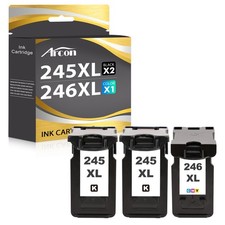 PG-245XL CL-246XL Ink Cartridges For Canon 245XL PIXMA MG2920 MG2522 TS3122 Lot