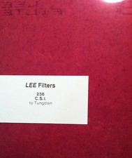 Lee Filters L238 CSI to Tungsten Lighting Gel Sheet 21" x24"
