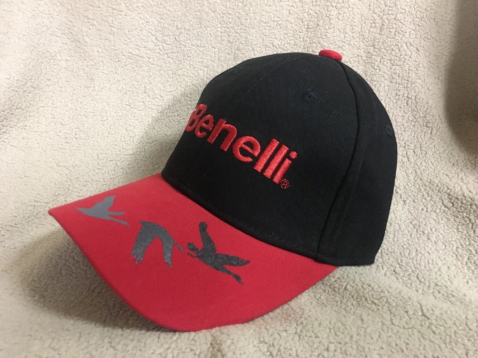 Benelli Hat Baseball Cap Hunting Trap Skeet New Large/XLarge RARE RED GOOSE BILL - Image 3 of 4