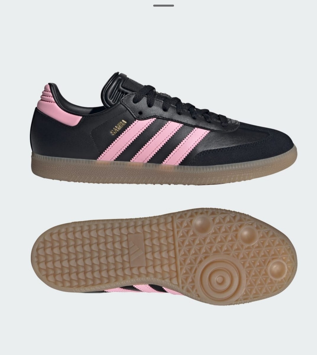 ADIDAS MESSI SAMBA INTER MIAMI CF SHOES SOCCER BLACK MENS LIGHT