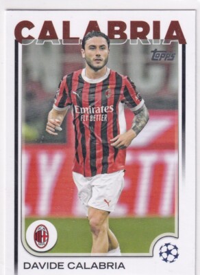 Topps CL Club Competition 2025 No. 82 Davide Calabria