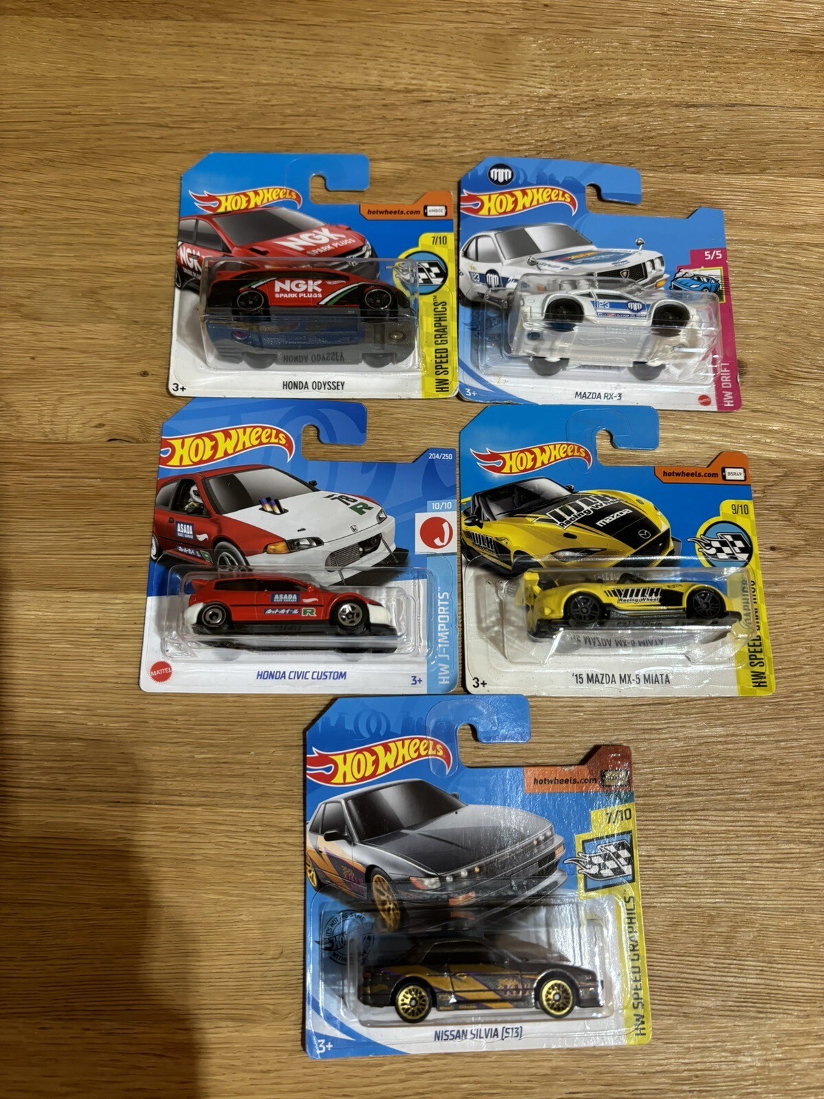 Hot Wheels Brand New 22 Mixed Japanese Cars Job Lot eBay