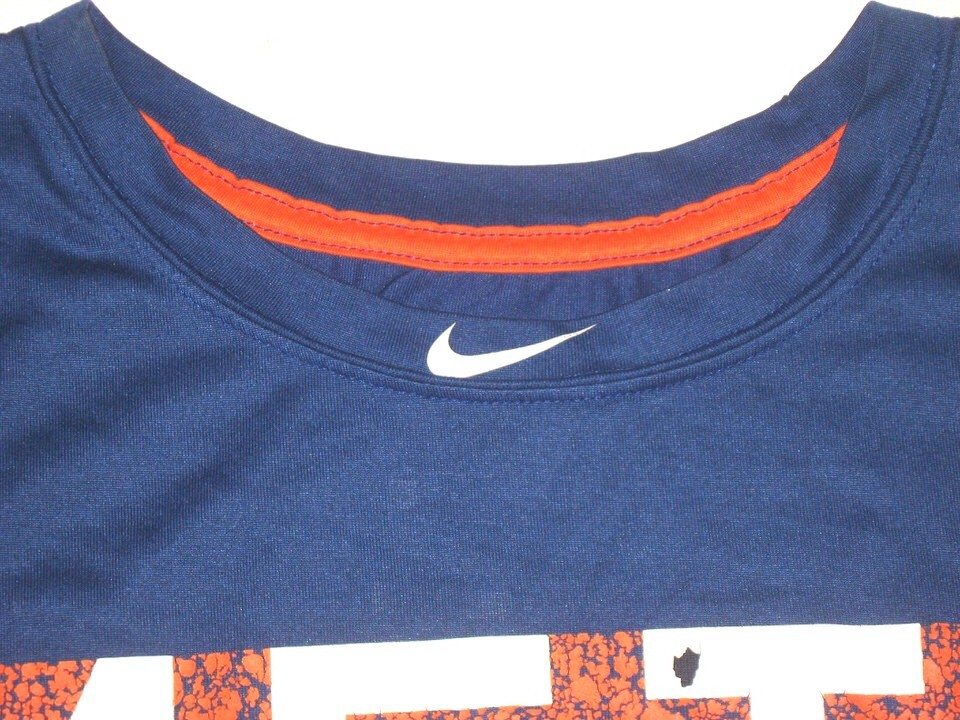 COLBY MORRIS TEAM ISSUED & SIGNED "LFGM!" NEW YORK METS BASEBALL NIKE