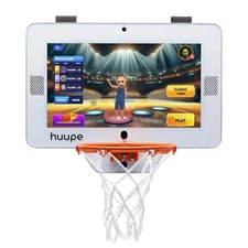 New Tv Smart AI Mini Basketball Door Hoop Shot Tracking Apps Games Remote More