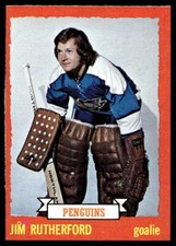 1973-74 Topps #59 Jim Rutherford Pittsburgh Penguins NR-MINT SET BREAK!
