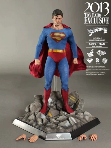 In Hand! New Hot Toys MMS207 1/6 Superman Iii Superman Evil Ver. Action Figure - Picture 2 of 9