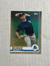 BROCK BURKE 2019 Topps Pro Debut GOLD PARALLEL SP RC 18/50! CHECK MY ITEMS!