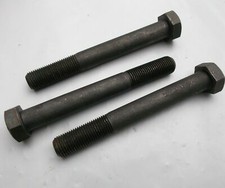 Hex Head Bolt 1/2"- 20 x 4" Long "3 Bolts" Grade 8  1/2-20x4
