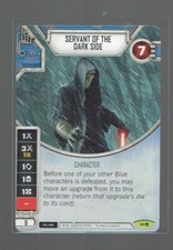 Star Wars Destiny Empire at War Card + Die - RARE Servant of the Dark Side #9